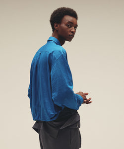 KANEMASA PHIL.】28G ATMOSPHERE RAMIE L/S SHIRT - BLUE | 公式通販
