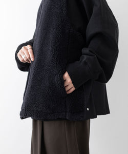 stein / シュタイン】WOOL FUR REVERSIBLE VEST - BLACK | 公式通販
