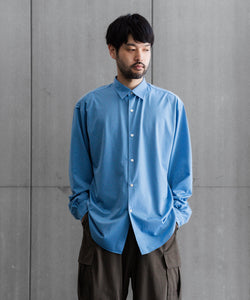 KANEMASA PHIL.】46G MODEST SHIRT - SAX | 公式通販サイト session