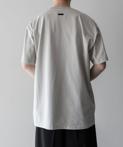 stein / シュタイン】PRINT TEE [ LAYERING ] - BEIGE(MERCERISED