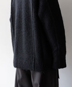 stein / シュタイン】KID MOHAIR KNIT LS - BLACK | 公式通販サイト