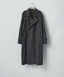 ssstein / シュタイン】VINTAGE TRENCH COAT - BLACK | 公式通販サイト
