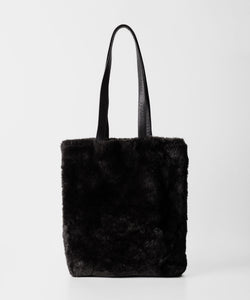 ssstein / シュタイン】ACRYLIC FUR TOTE BAG - GREY KHAKI | 公式通販