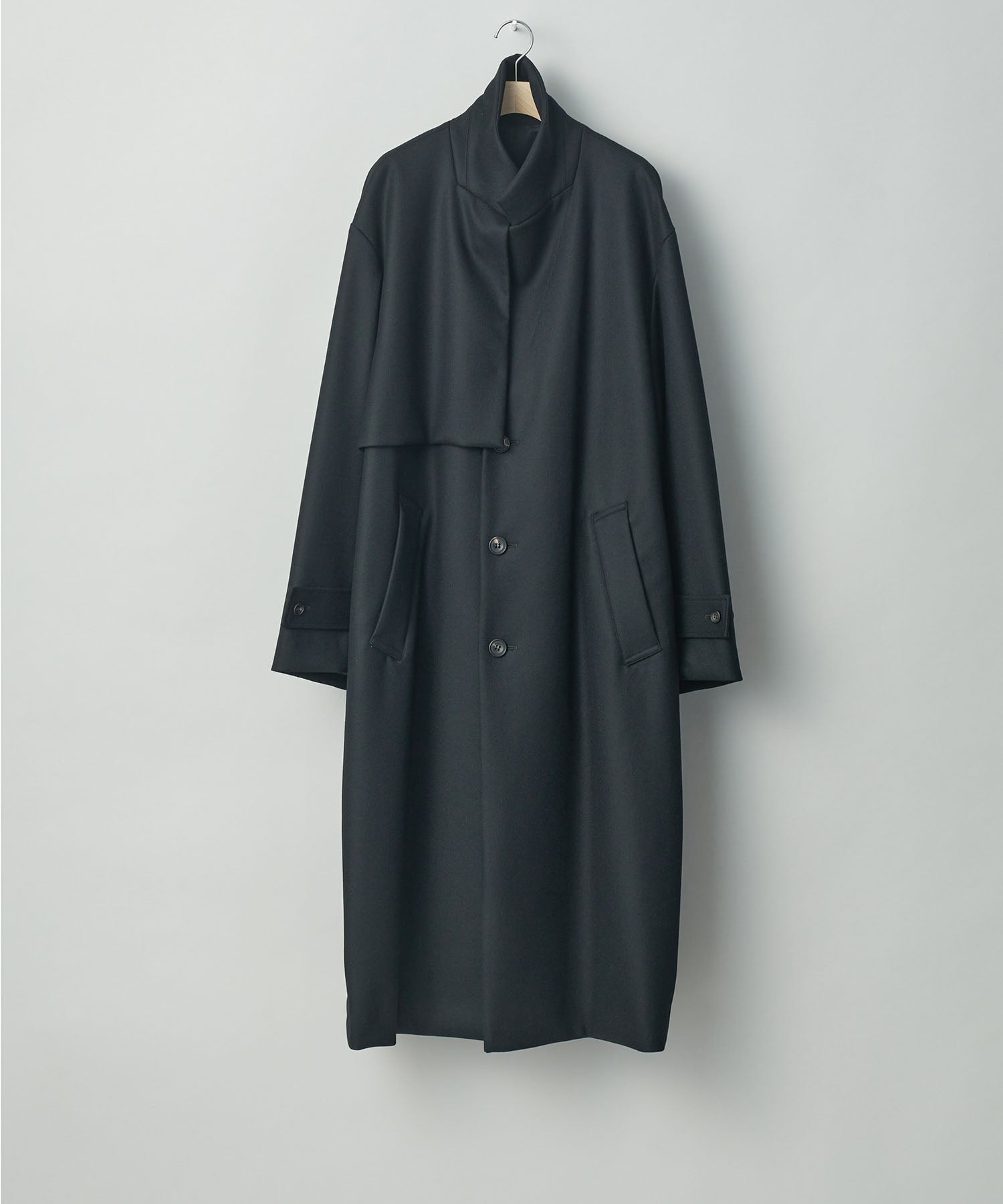 stein / シュタイン】LAY CHESTER COAT - BLACK | 公式通販サイト