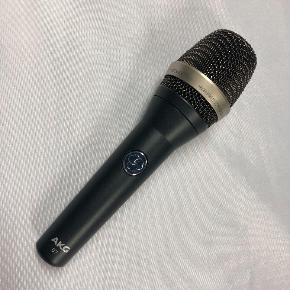 AKG C7 : ハンドヘルドコンデンサーマイクを使ってみた | ひまだれノート