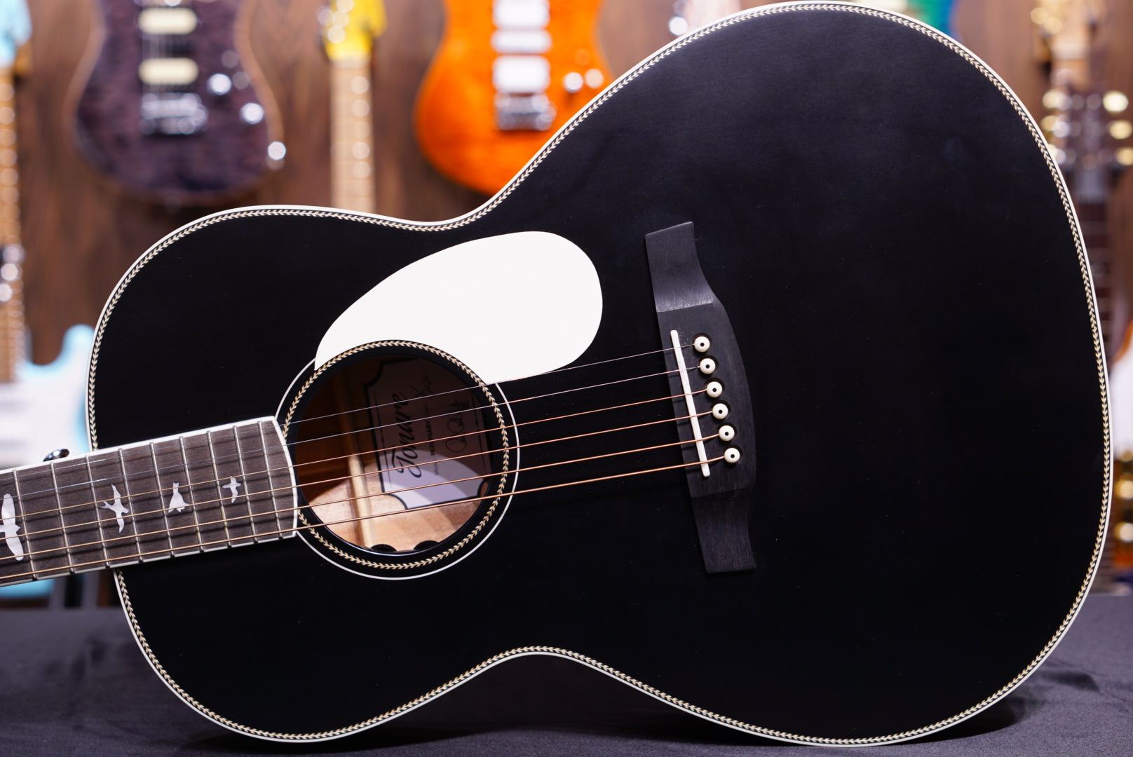 PRS Acoustic SE Parlor Black Satin Top
