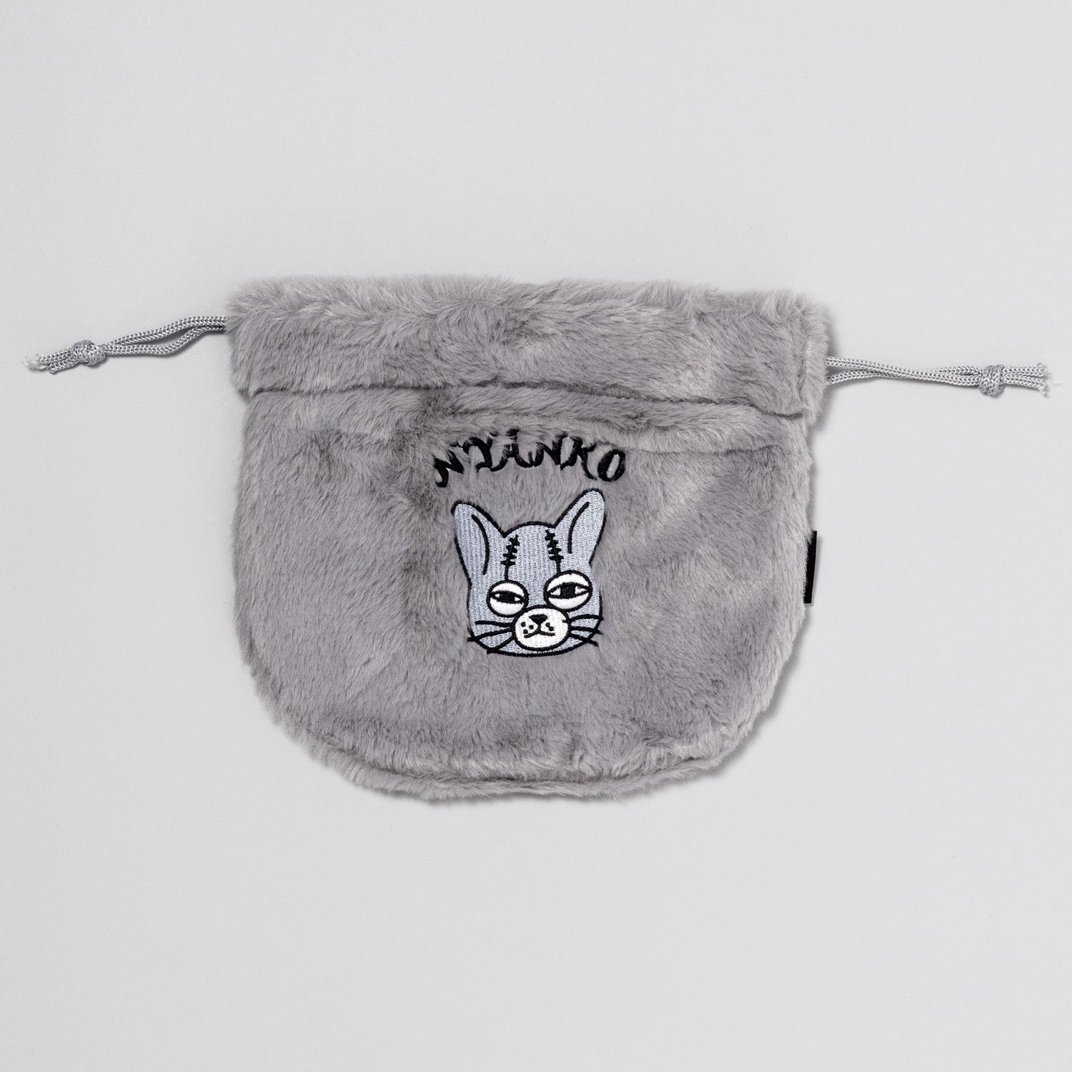 台湾展 巾着袋（大）グレー – ボリス雑貨店