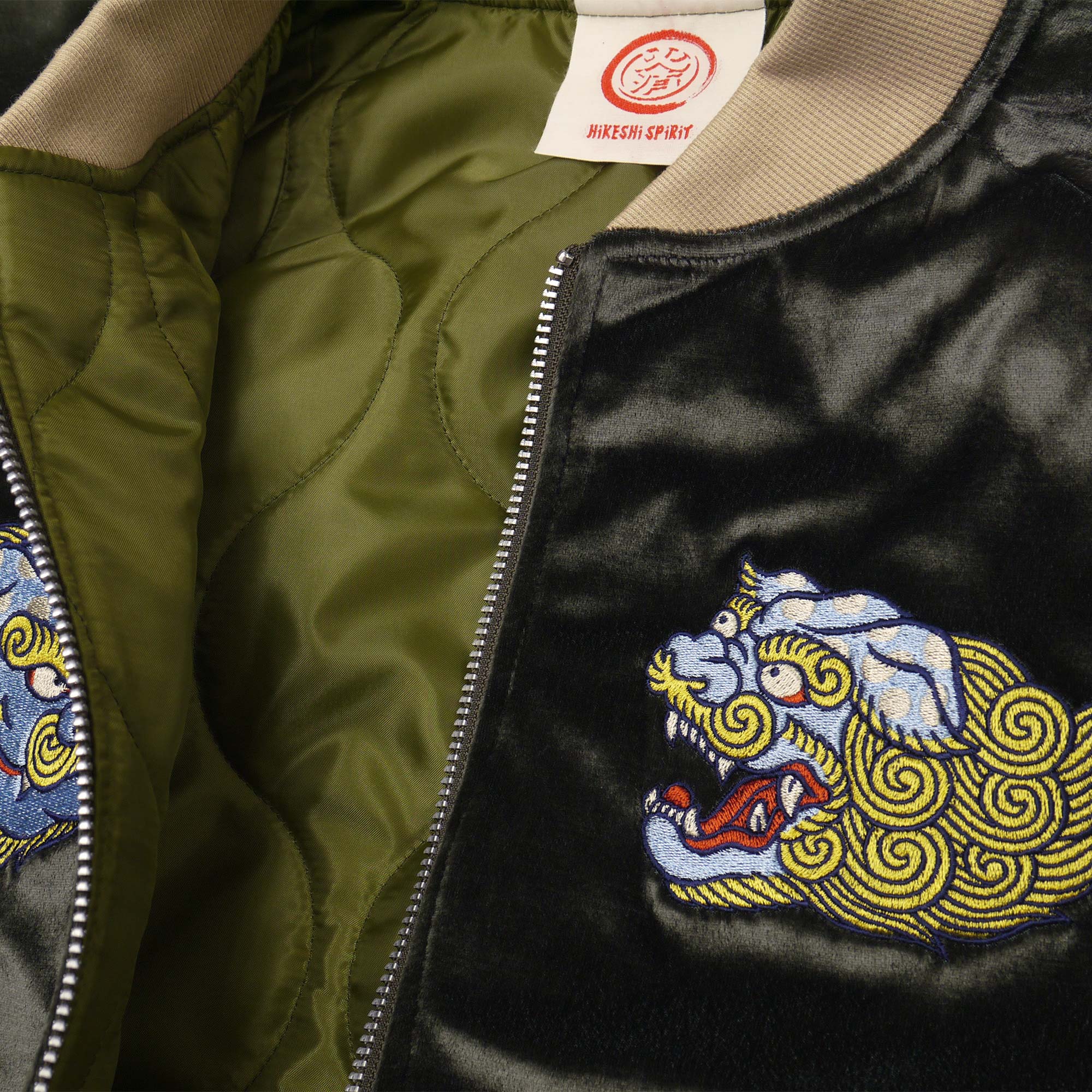 サラマンダーJAPAN MAP スカジャン – HiKESHi SPiRiT(火消魂)