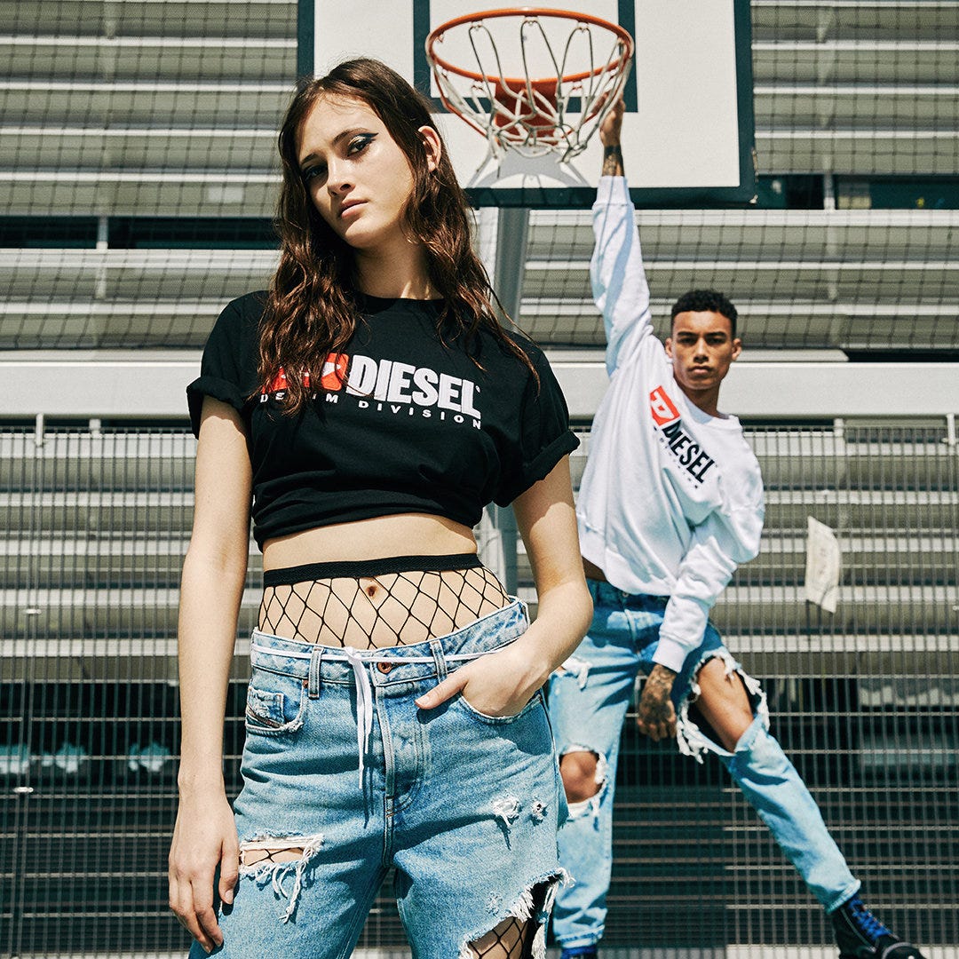 ディーゼル」の懐かしヴィンテージロゴが復活！ Tシャツやスイムウェア