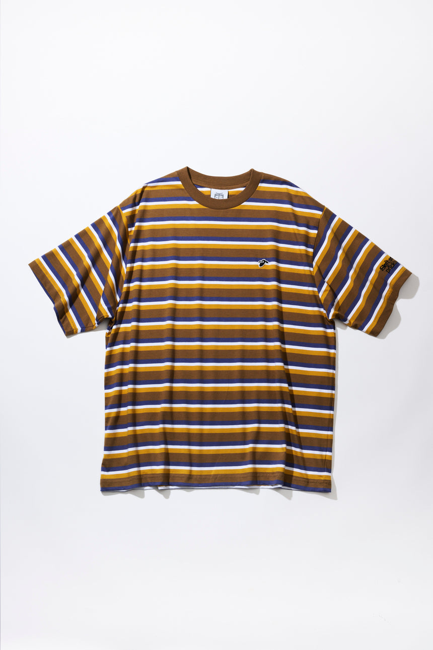 ひつじちゃんボーダーTシャツ [BROWN] – 羊文学 Official Store