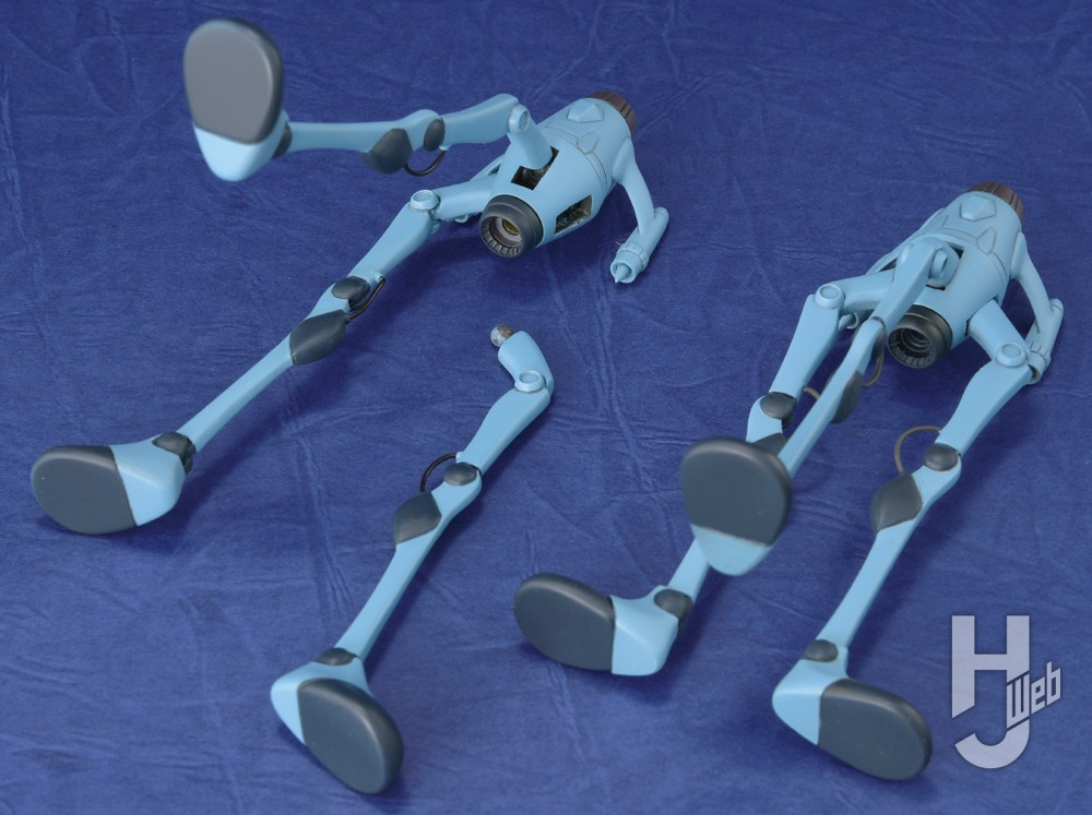 伝説巨神イデオン』アオシマ1/600｢ギラン・ドウ｣を2セット投入で各種