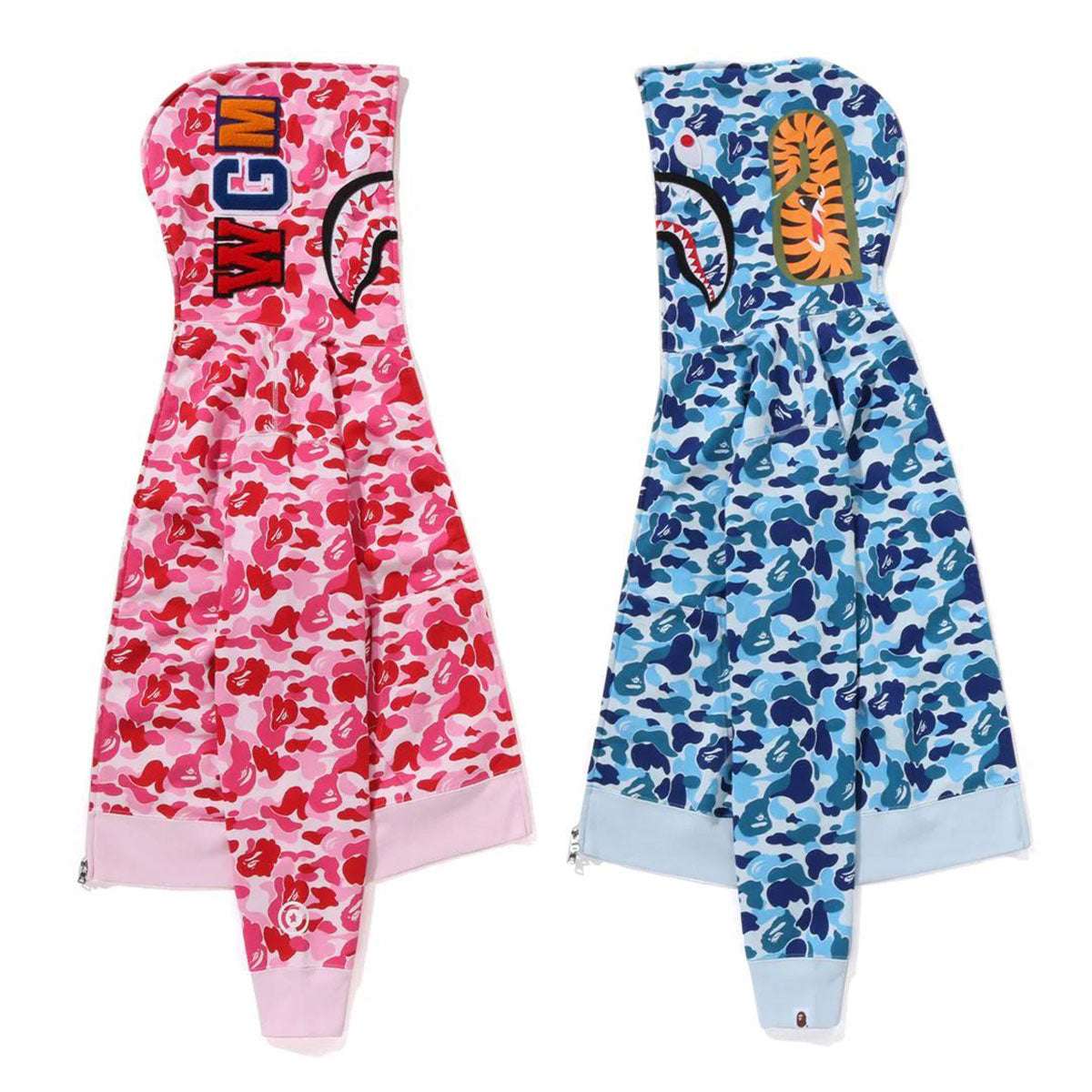 A BATHING APE アベイシングエイプ - ABC CAMO SEPARATE SHARK FULL