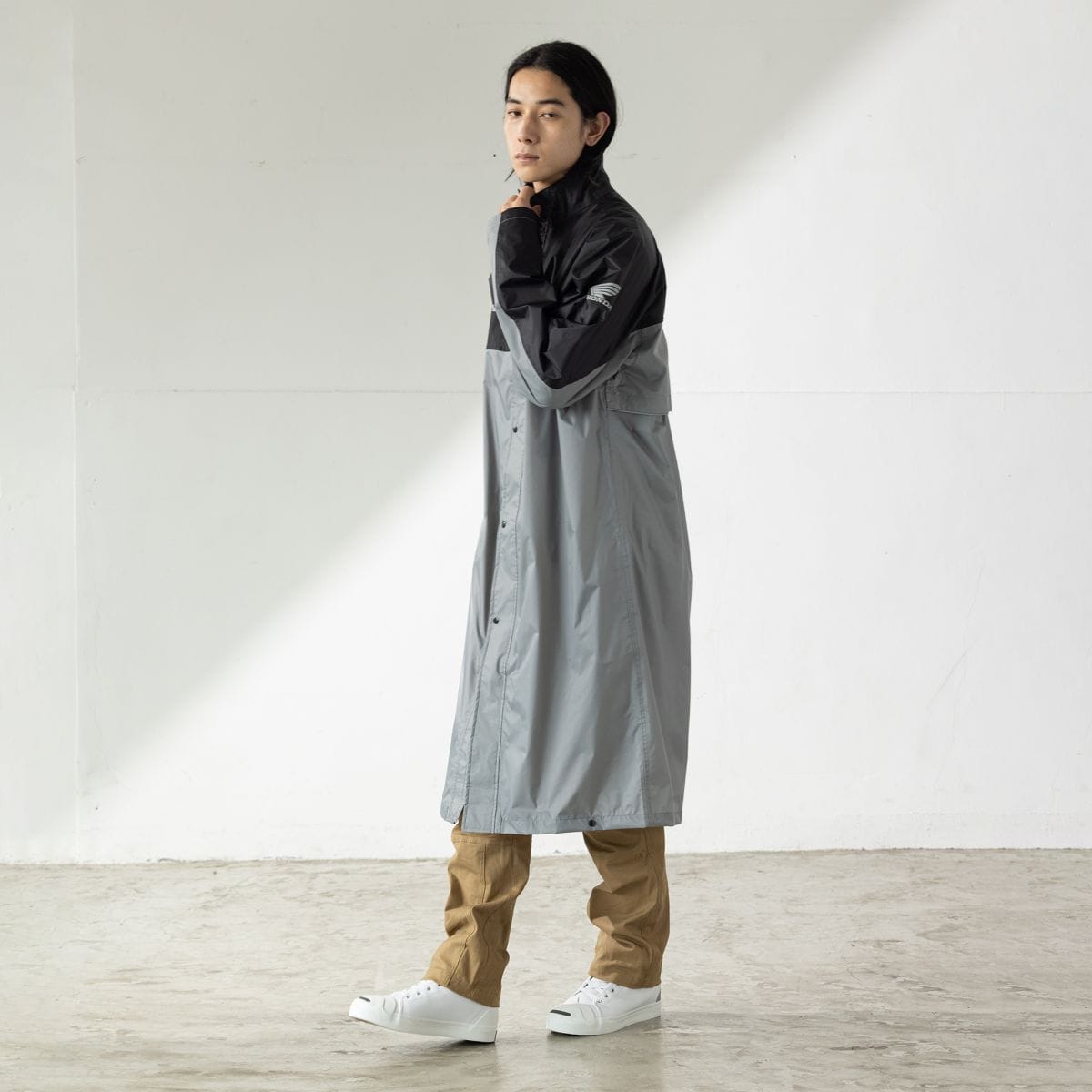 スクーターレインコート(F グレー/ブラック): ウェア・グッズ｜HondaGO