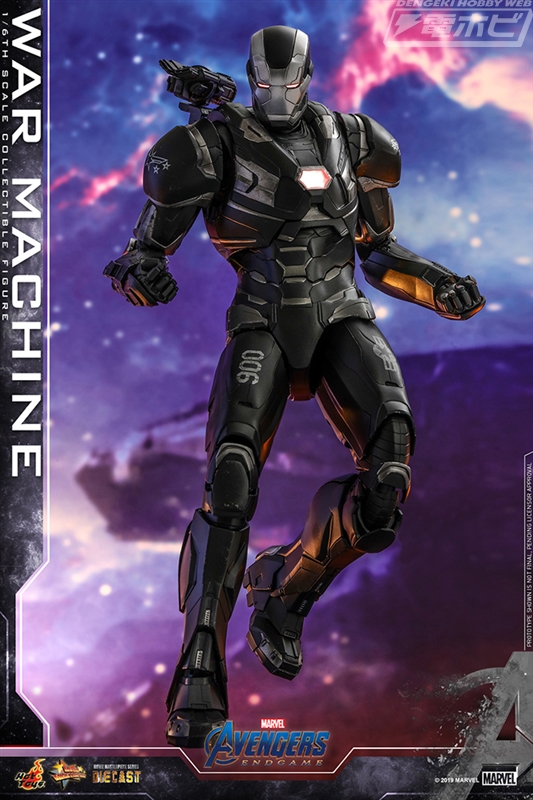 アベンジャーズ／エンドゲーム』ウォーマシンが合金仕様の可動