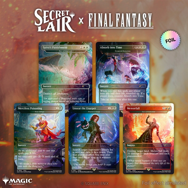 FFシリーズのヴィランや英雄たちが集結！TCG『マジック：ザ
