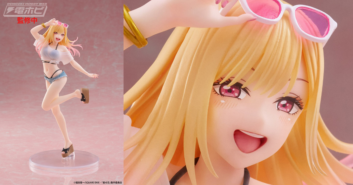 セクシーな透けシャツ＆水着姿でフィギュア化！タイトー『その着せ替え