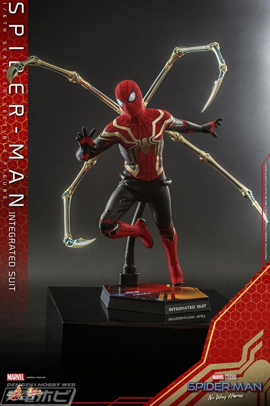 スパイダーマン：ノー・ウェイ・ホーム』究極スーツのスパイダーマンが