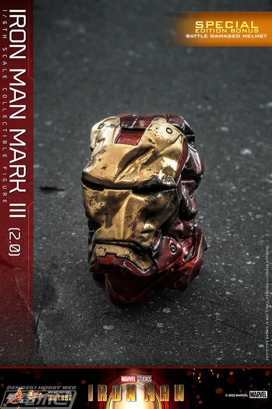 最新技術でアップデートされた『アイアンマン』マーク3の合金仕様可動