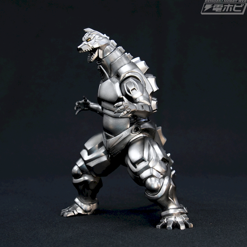 ゴジラVSメカゴジラ』より「メカゴジラ」のソフビキットが海洋堂より