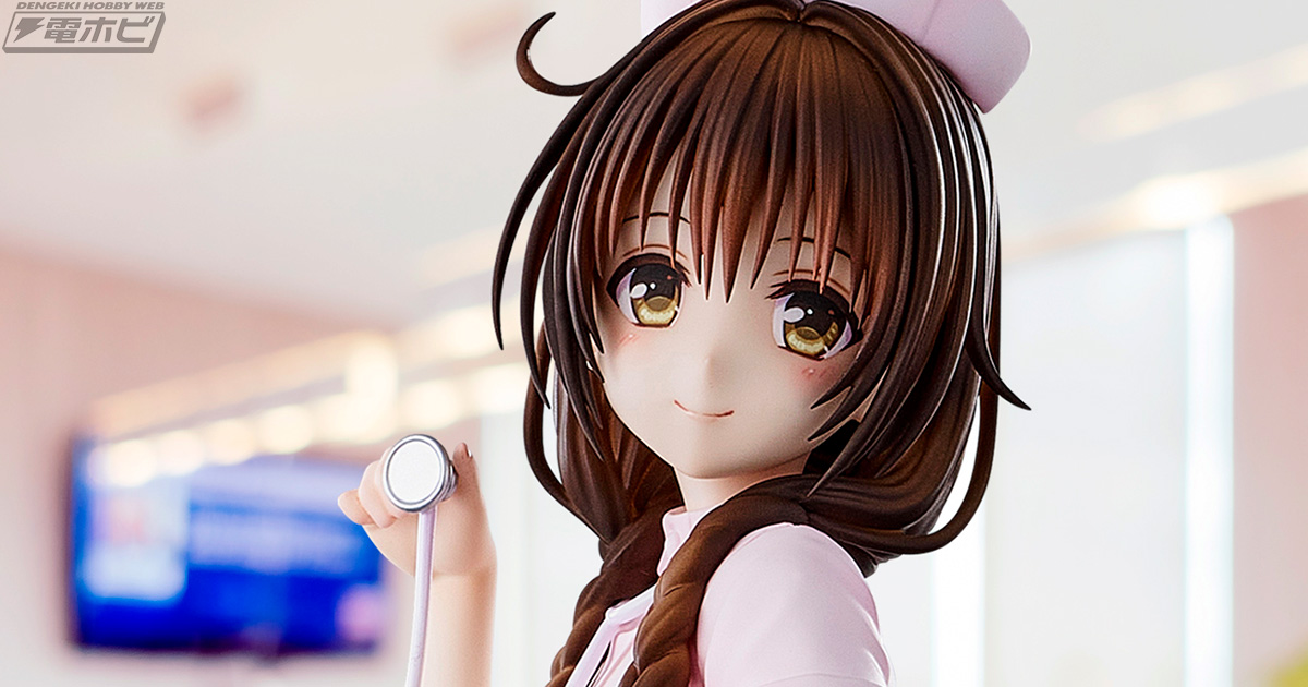 ぴっちり張り付いたピンクのナース服は破壊力満点！『To LOVEる