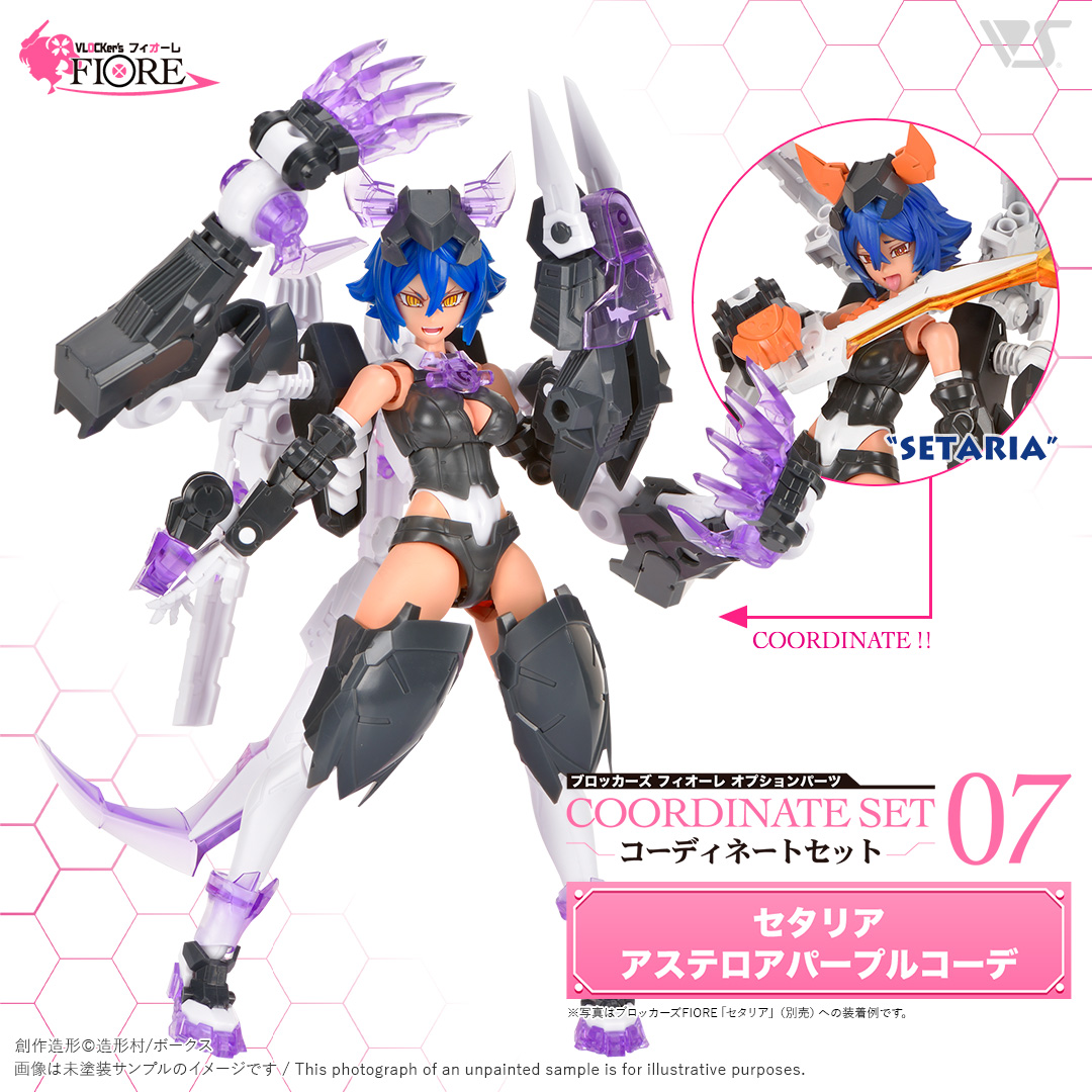 FIOREオプションパーツ コーディネートセット07 セタリア アステロア