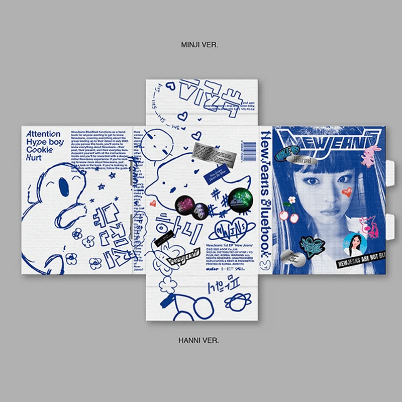 NewJeans 1st EP Group Bluebook – HobiEgo