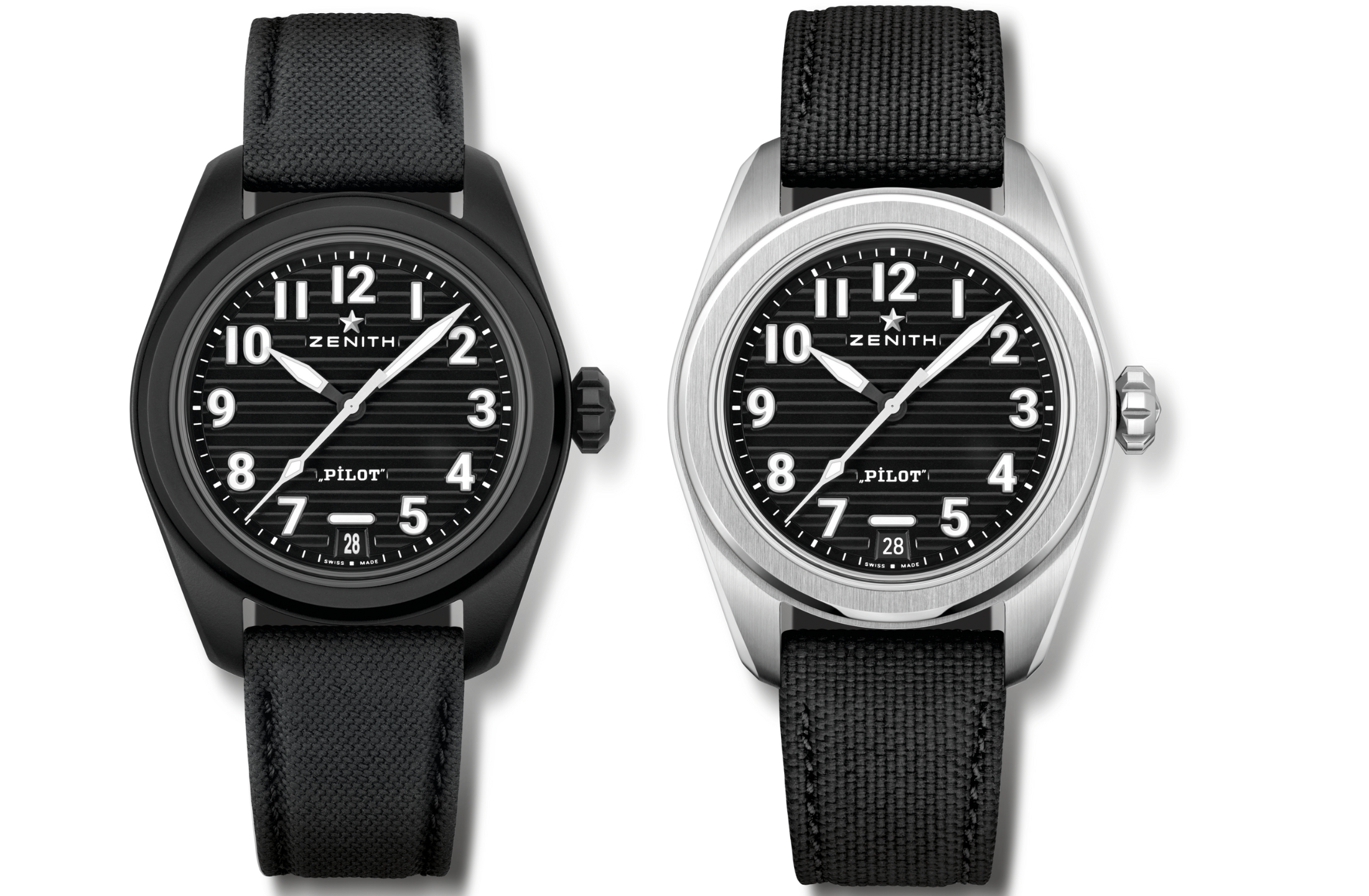 Introducing The New Zenith Pilot Automatic And Pilot Big Date Flyback