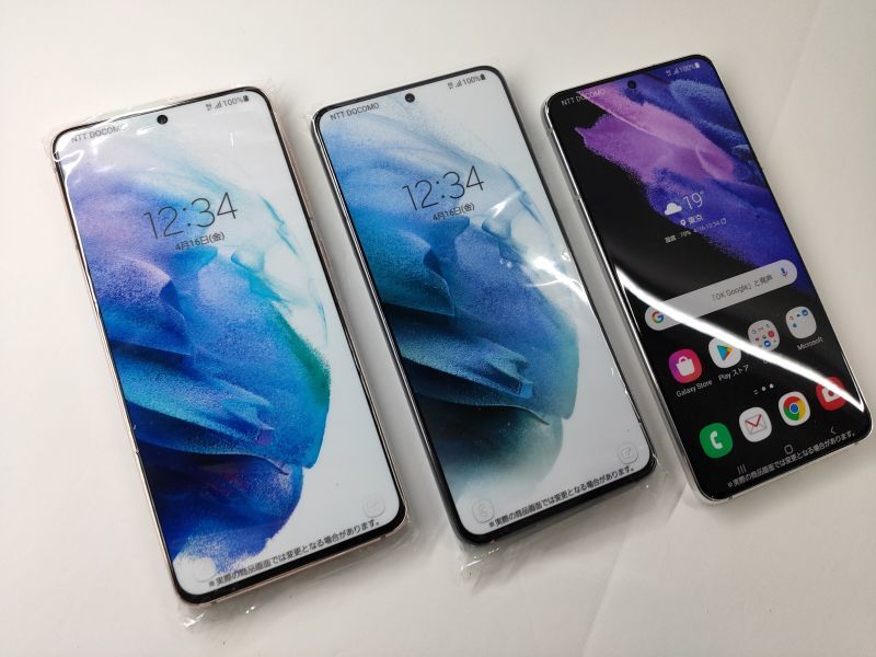 NTTドコモ SC－51B GALAXY S21 5G モックアップ 3