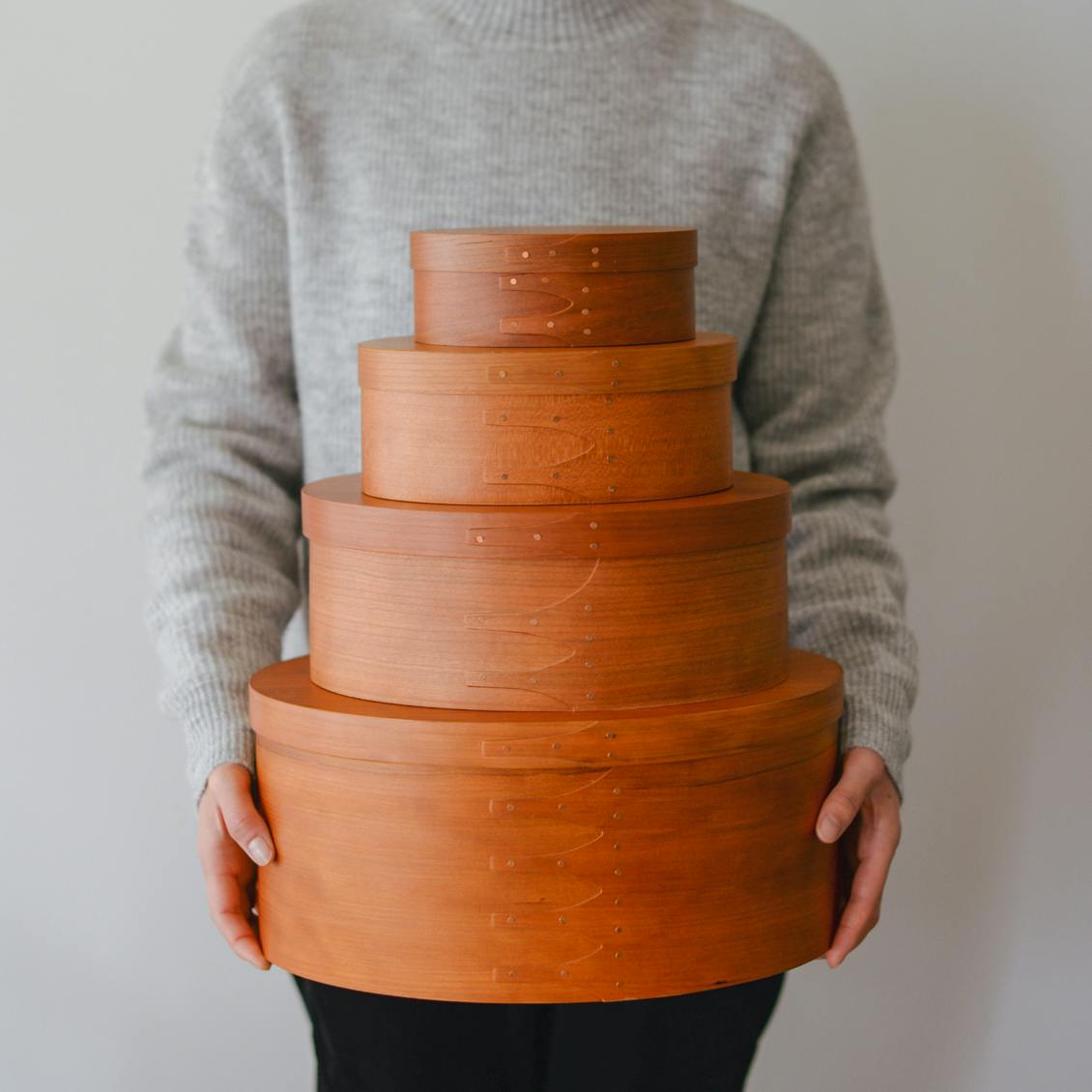 Homestead / シェーカーオーバルボックス（L） - 北欧、暮らしの道具店