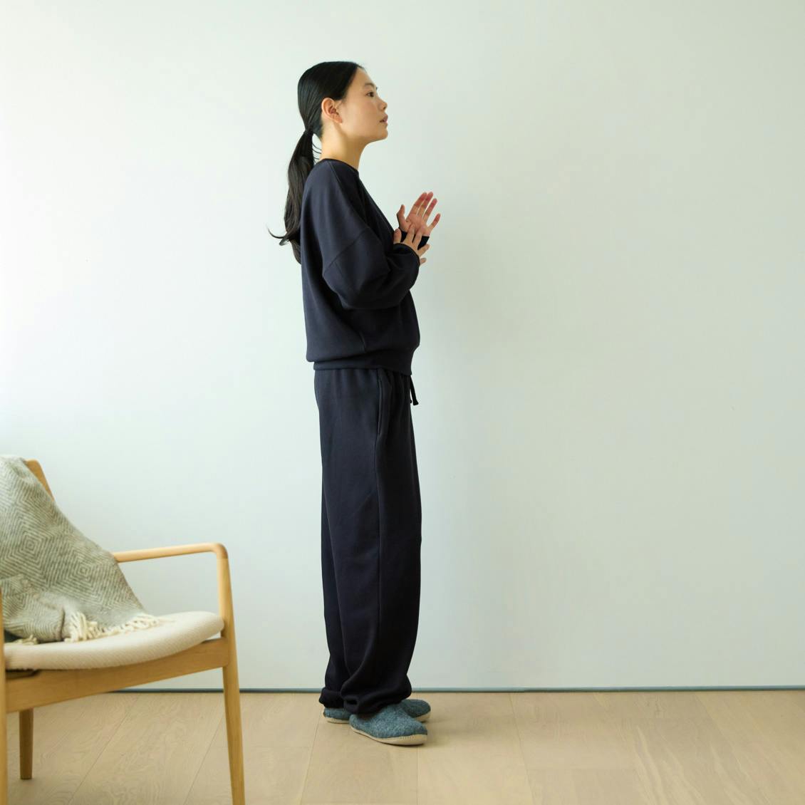 心もからだもフラットに」やみつきになる裏起毛のルームウェアセット