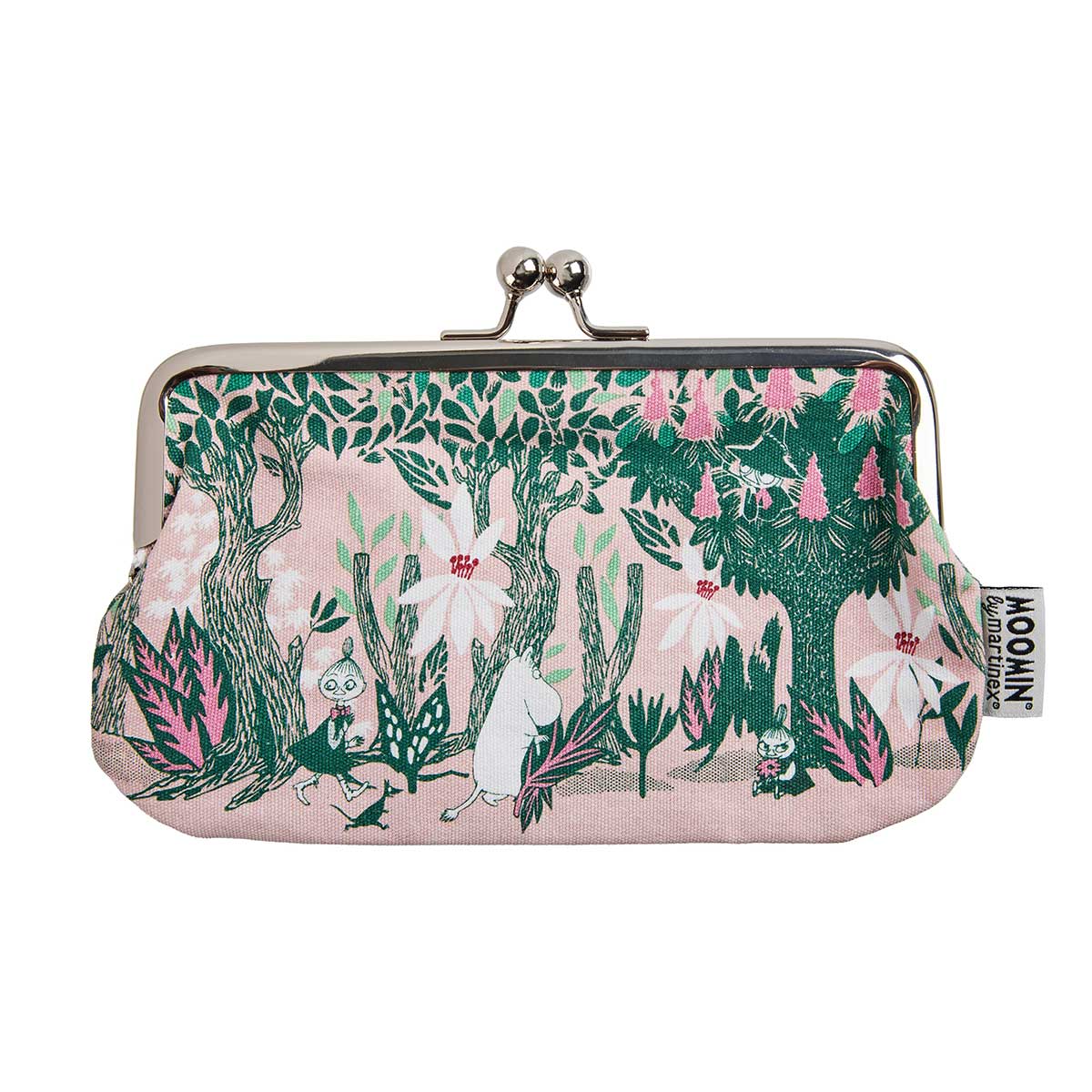 Moomin ムーミン Martinex マルティネックス 横長がま口ポーチ