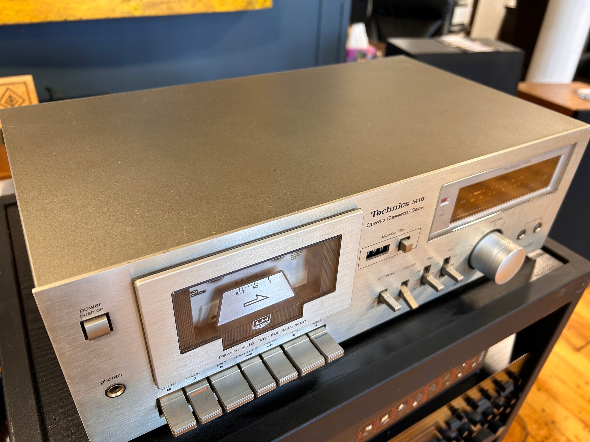 Technics RS-M18 Stereo Cassette Deck w/ Dolby – Holt Hill Audio