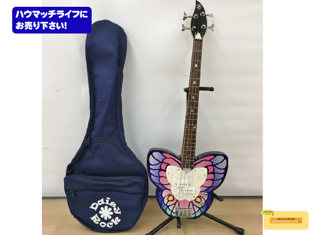 デイジーロック（ Daisy Rock Girl Guitars ）エレキベース バタフライ