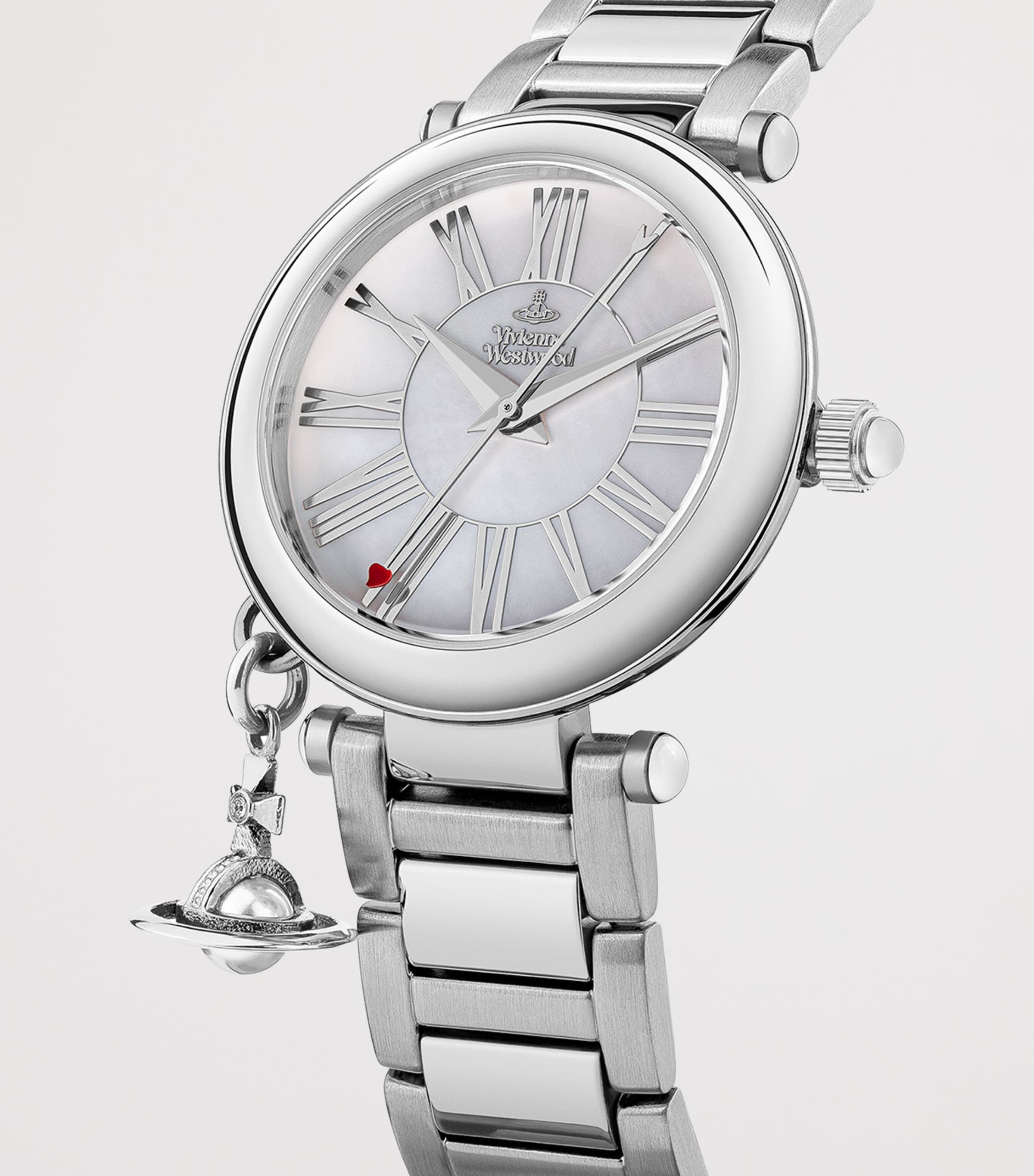Vivienne Westwood Stainless Steel Mother Orb Watch 32mm | Harrods US
