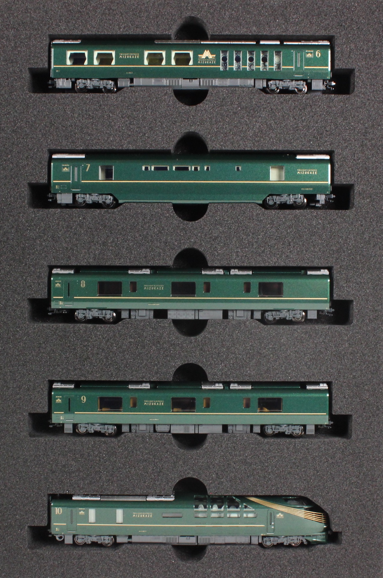 KATO 10-1570 87系「TWILIGHT EXPRESS 瑞風」10両セット【特別企画品