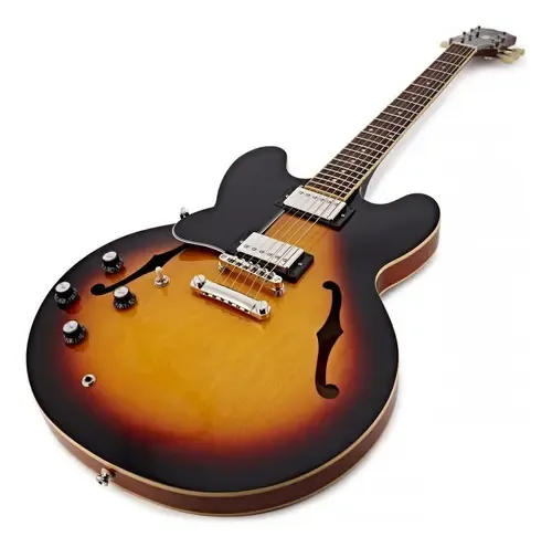 Guitarra Semi-acústica EpiPhone Es 335 Canhoto Sunburst | MercadoLivre