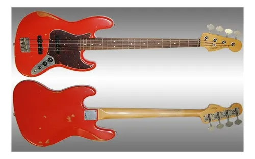 Baixo elétrico Fender Road Worn 60's Jazz Bass Contagem de cordas