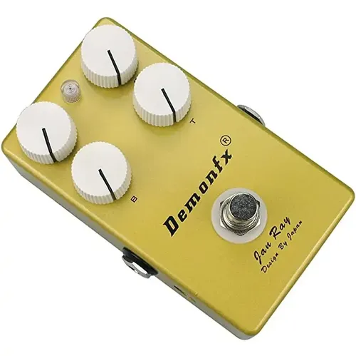Pedal Demonfx Jan Ray | Clone Vemuram Jan Ray Amarelo | MercadoLivre