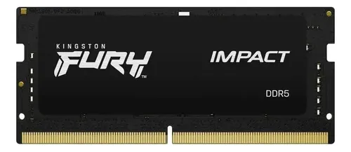Memória Ram 16gb Ddr5 4800mhz Notebook Kingston Fury Impact