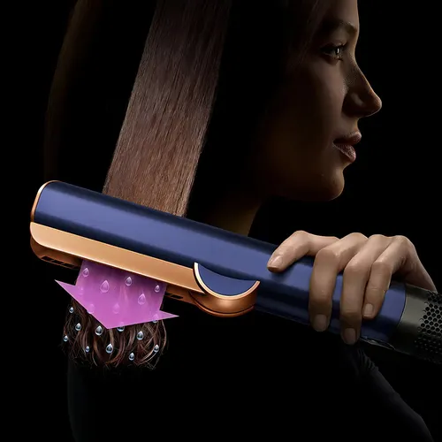 Alisador azul prussiano Dyson Airstrait (alisador de cabelo