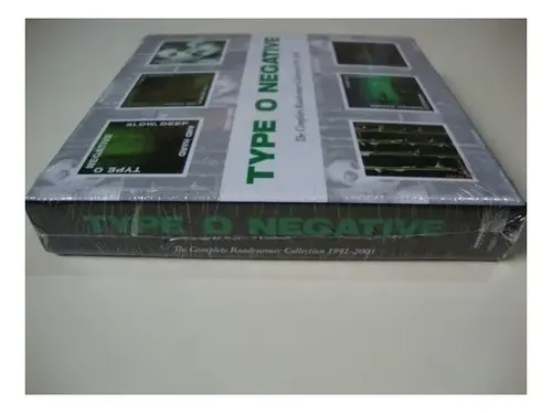 Box 6 Cds - Type O Negative - Complete Rr Col. - Import, Lac
