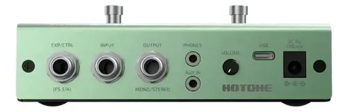 Pedaleira Multiefeitos Hotone Ampero Mini MP-50 Guitarra Cor