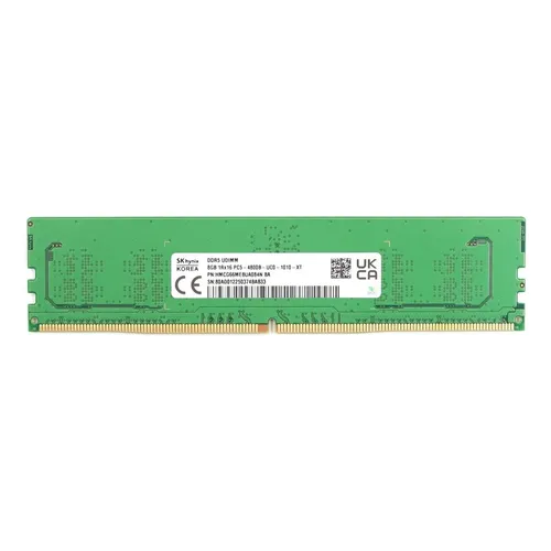 Memória Udimm Sk Hynix 8gb Ddr5 1rx16 Pc5-4800b-uc0-1010-xt