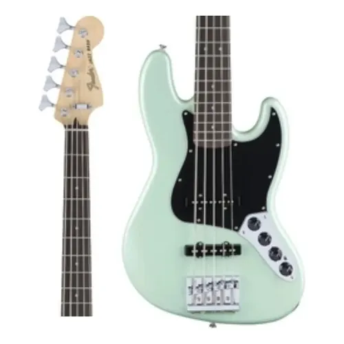 Baixo Fender Deluxe Active Jazz Bass V Pau Ferro Surf Pearl