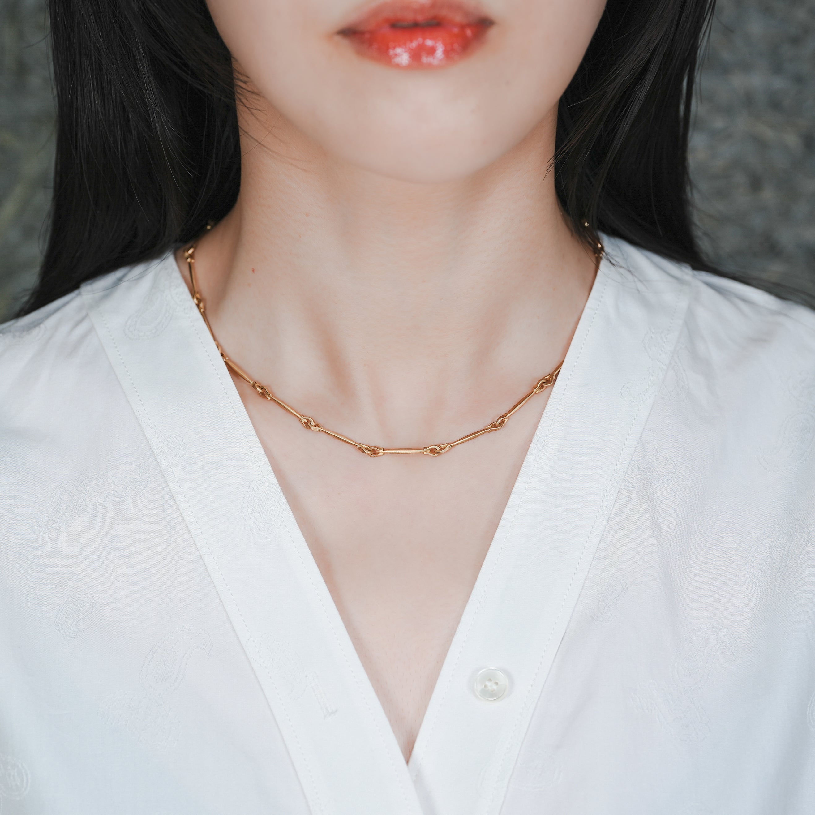 hum ハム THE SYMBOL OF REFINED METAL NECKLACE RF2021-N10