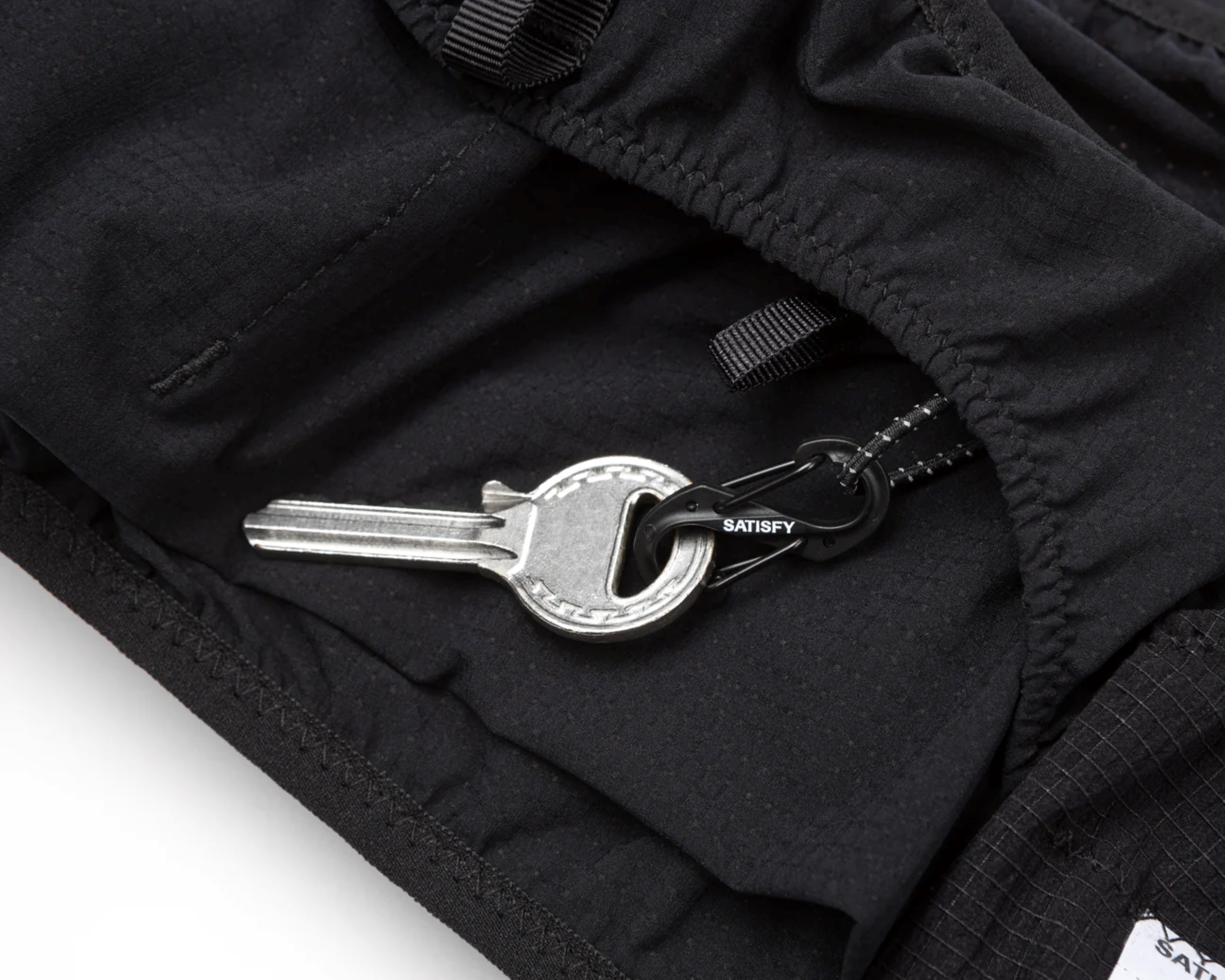 Satisfy Justice Dyneema Trail Band - Black | Hip Packs & Slings