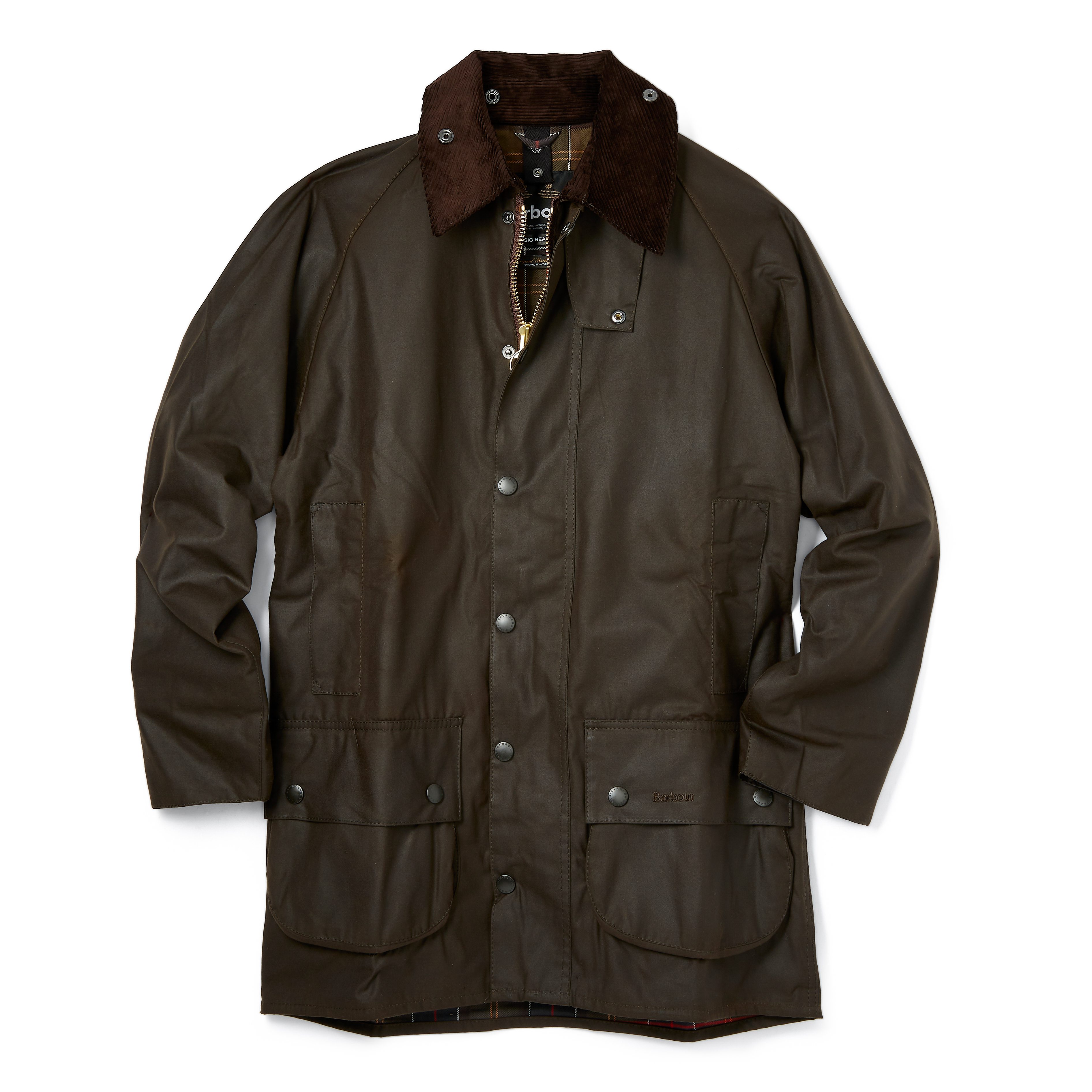 Barbour Beaufort Wax Jacket - Olive | Waxed Jackets | Huckberry