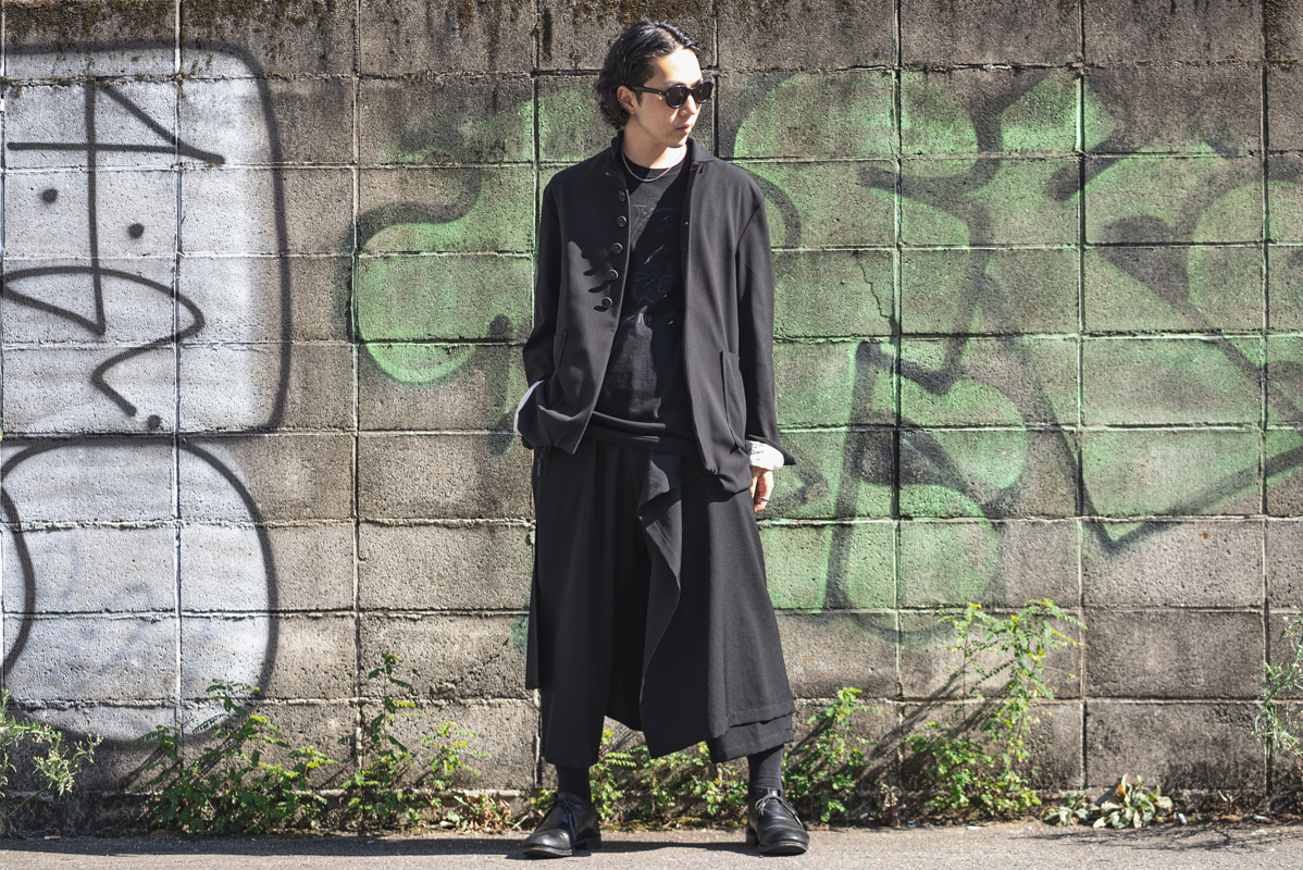 ヨウジヤマモト 2021-22AW ギャバジンジップラップパンツ | HUES 福岡