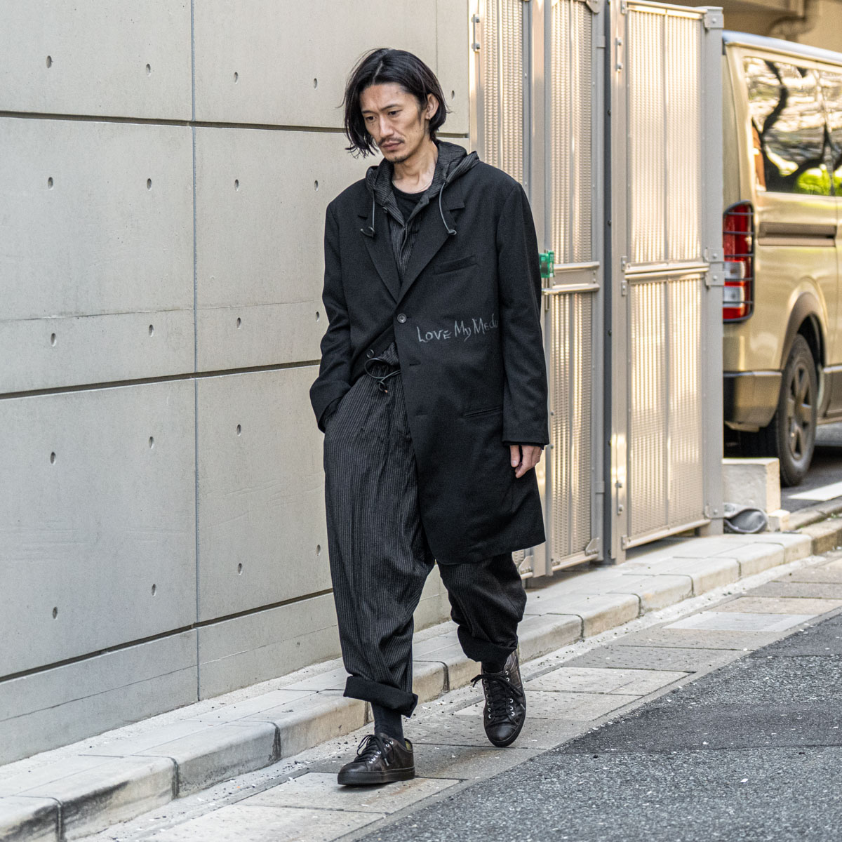 YOHJI YAMAMOTO フーデッドジャンプスーツ | HUES 福岡セレクトショップ