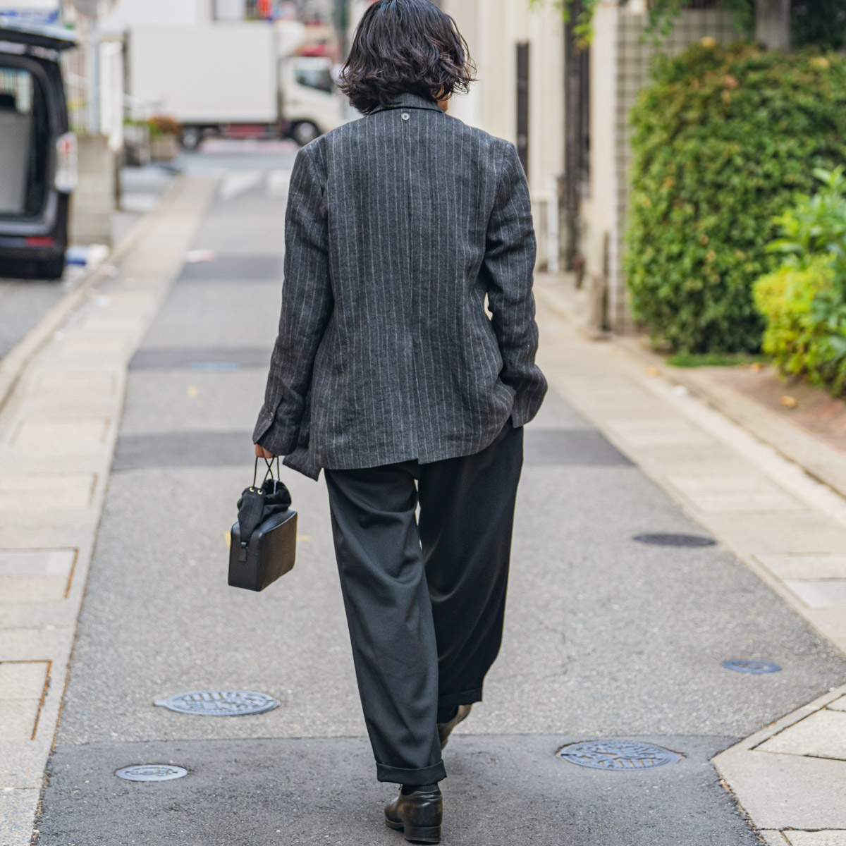 Y's for men 23AW サイドタブギャバジンパンツ | HUES 福岡セレクト